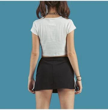 Fitness sports shorts women's split casual skirt pants