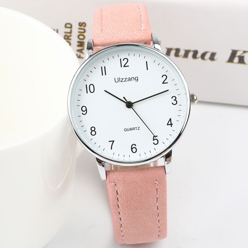 College style Korean style simple Mori series quartz watch