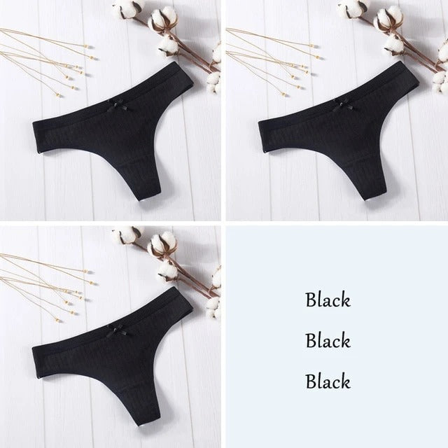 Set G-String Thong Panties 3 Pcs