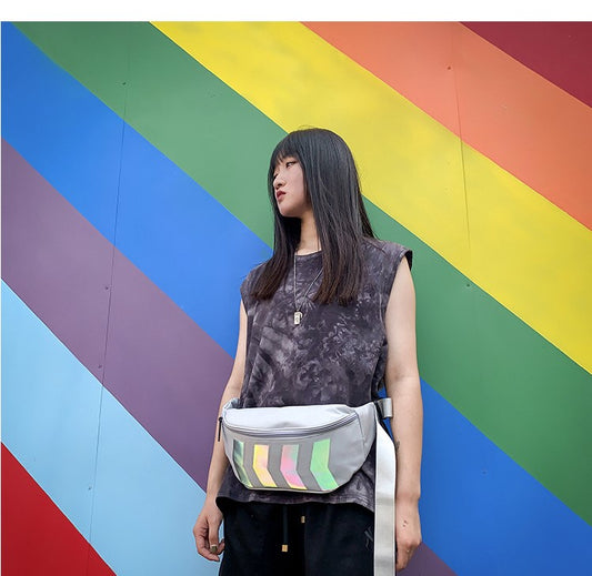 Mænds mavetaske crossbody lille bæltetaske