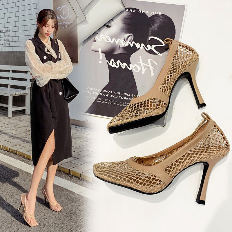 Shallow sandals