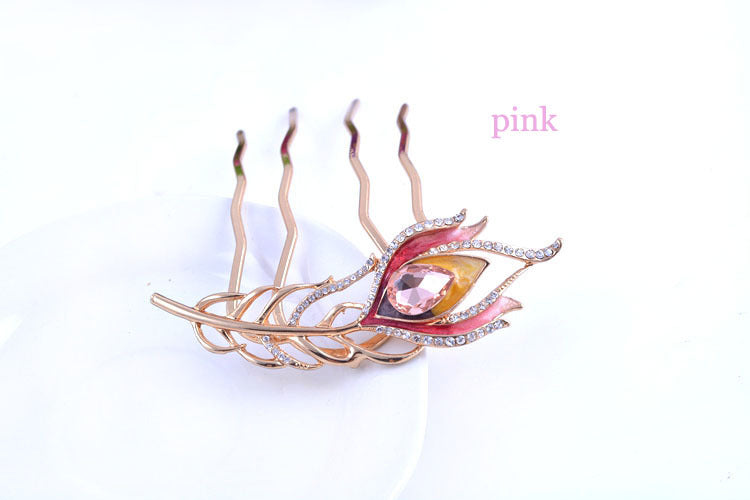 Hair accessories three-piece alloy hairpin