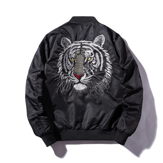 National tide high street embroidery jacket men's air force ma1 flight suit