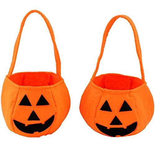 Halloween græskarhoved slikpose