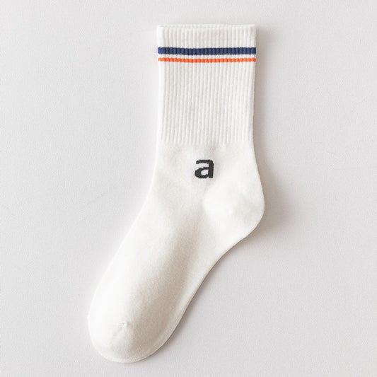 Net Red American Baseball Style Trendy Socks