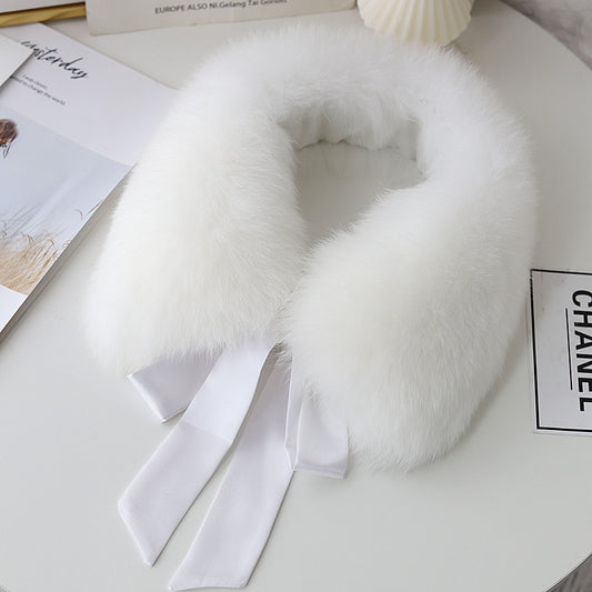 Ladies Winter Detachable Fur Collar