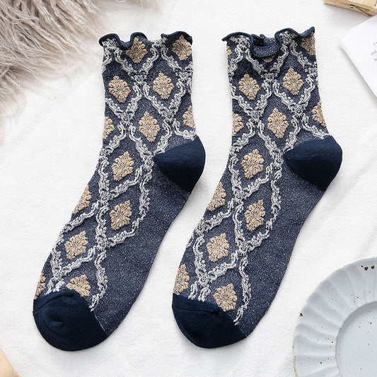 Women's socks Japanese pure cotton