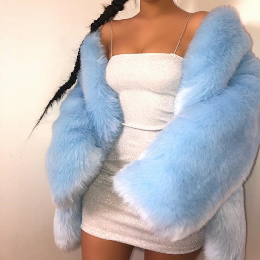 Autumn And Winter New Fur European And American Fur Coat Fox