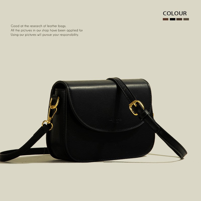 Saddle Bag Women's Simple Retro Textured