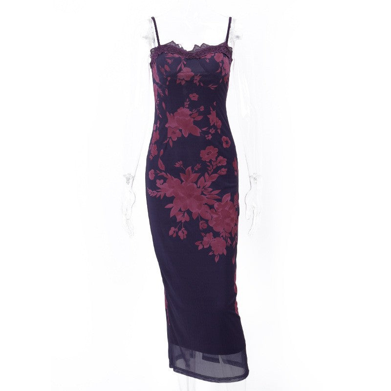 Autumn Instagram-style Sexy Backless Dress