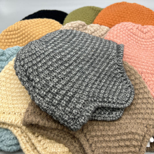 Knitted Wool Hat Warm And Cold Riding
