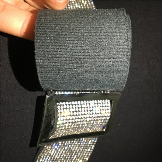 Ladies girdle fashion shiny belt waist chain