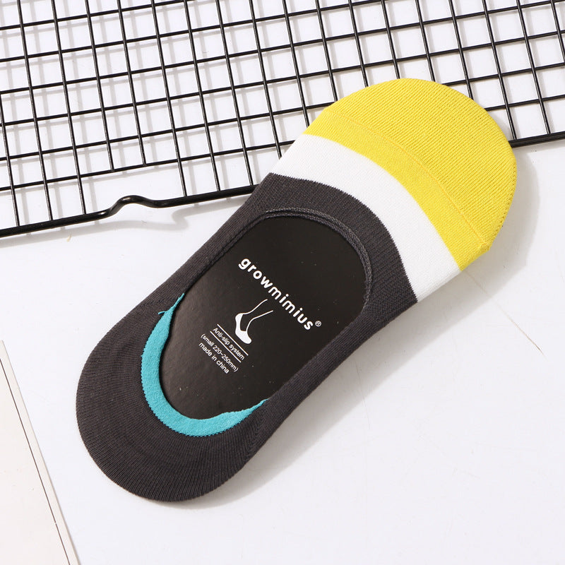 Silicone invisible non-slip female socks