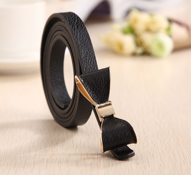 Versatile women's bow belt