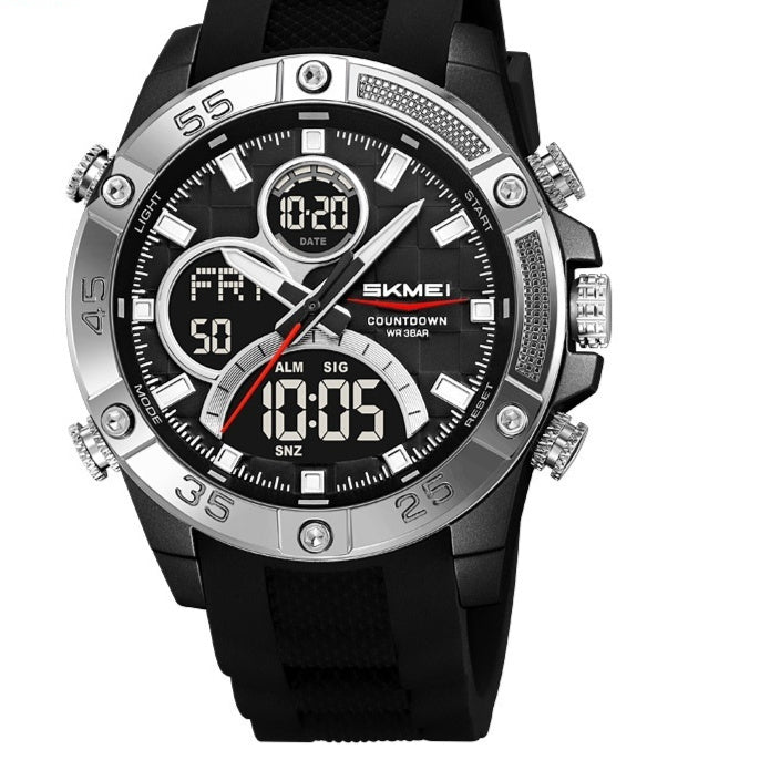 Mens Multifunctional Waterproof Digital Watch