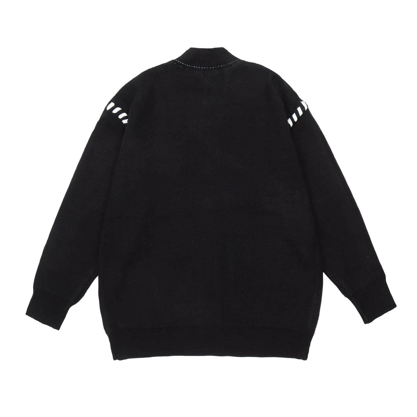 Design Sense Small Crowd Floating Catkin Embroidered Sweater Coat