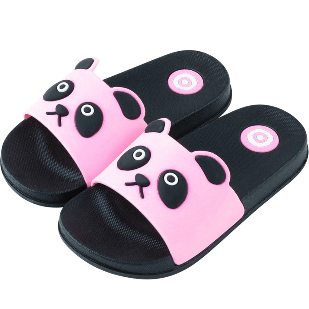 Cute indoor household bath slippers