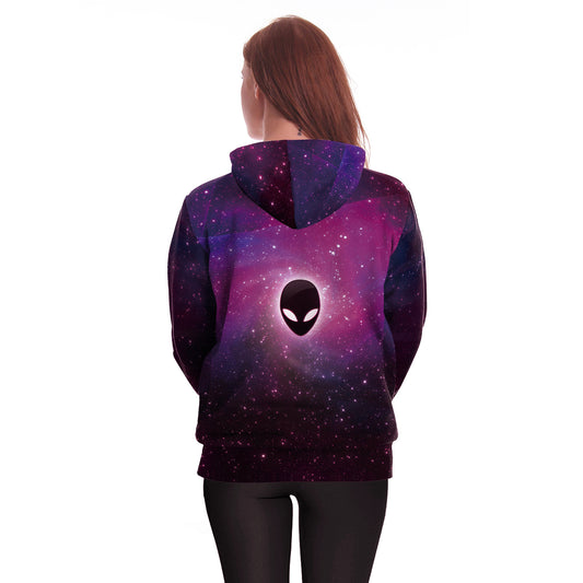 Ghost Stjernehimmel Digitaltryk Mode Stor Sweatshirt Med Hætte Trøje