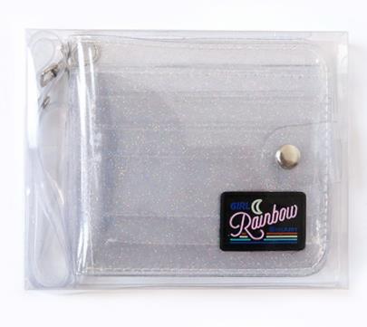 Shiny lanyard Student Wallet