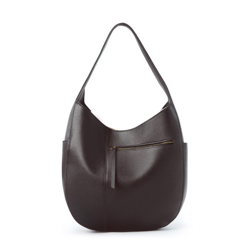 High Quality Top Layer Cowhide Tote Advanced Simplicity