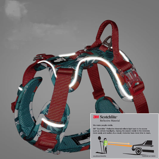 Dog traction chest strap