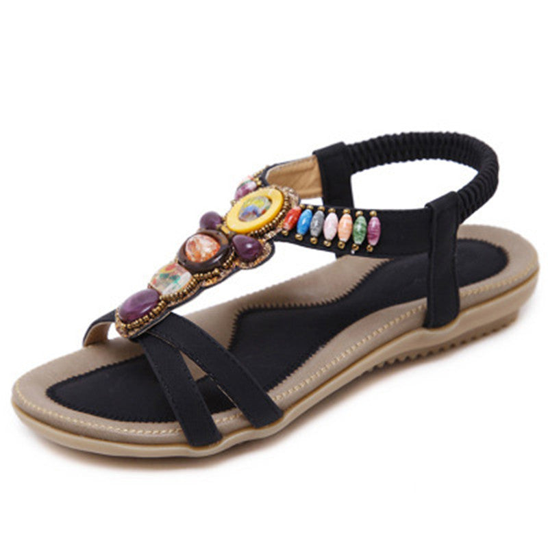 Boheme-etniske sandaler
