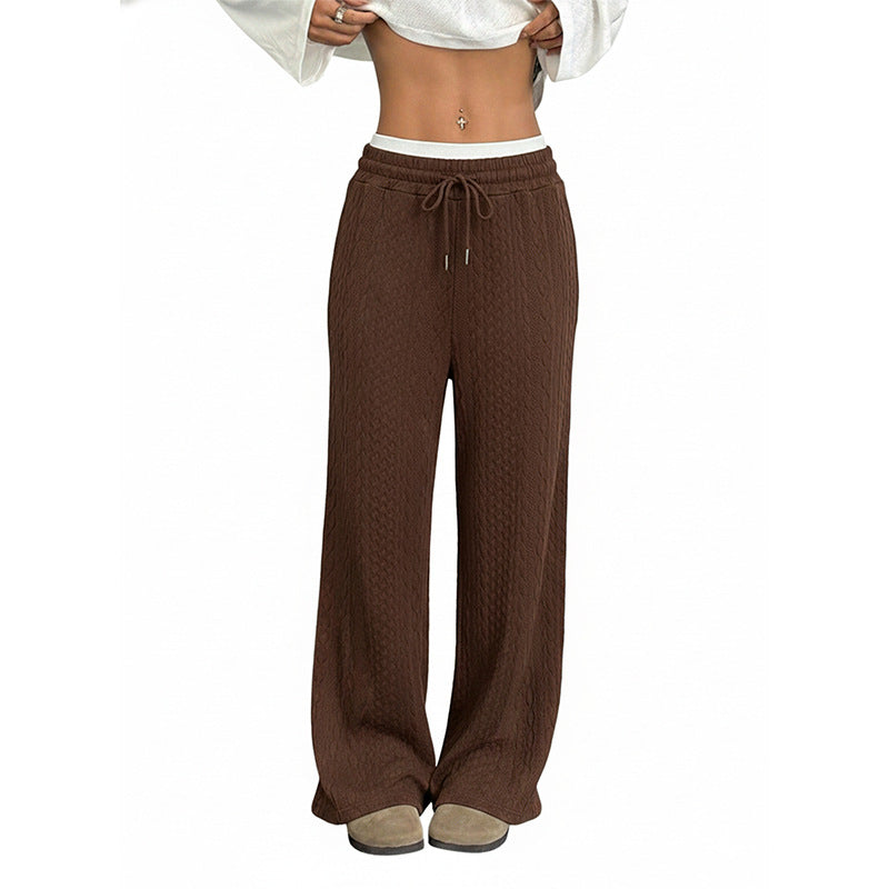 Stylish Minimalist And Relaxed Fit Womens Trousers