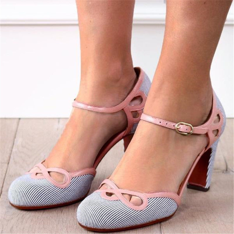 Polka dot sandals