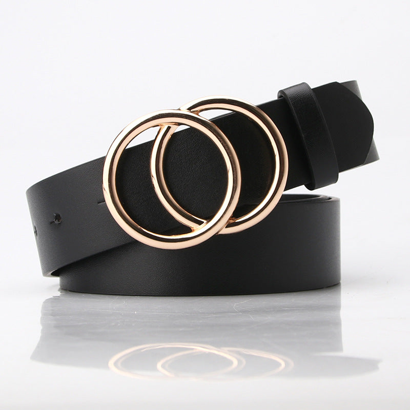 Double buckle belt