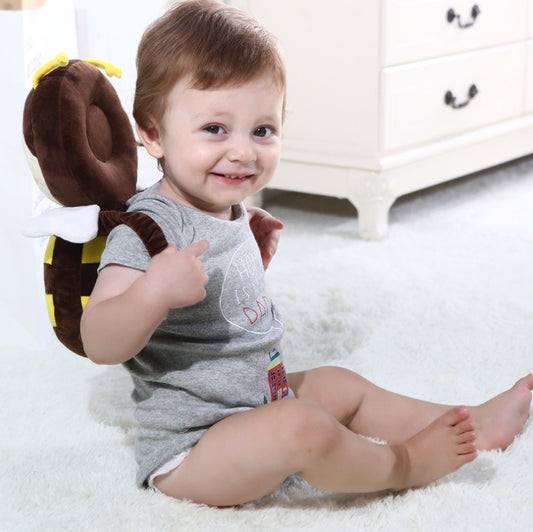 Baby småbørnshovedpude børnebeskyttelse babyhovedbeskyttelsespude søde englevinger