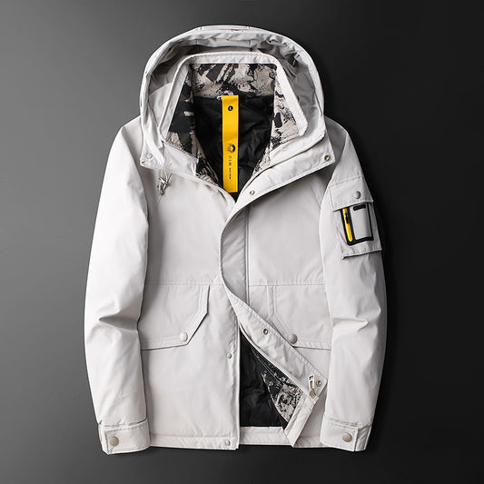 Ambrose Bulky Padded Style Thick Hooded Coat