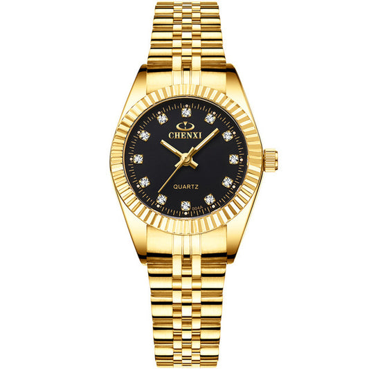 Quartz waterproof women's watch