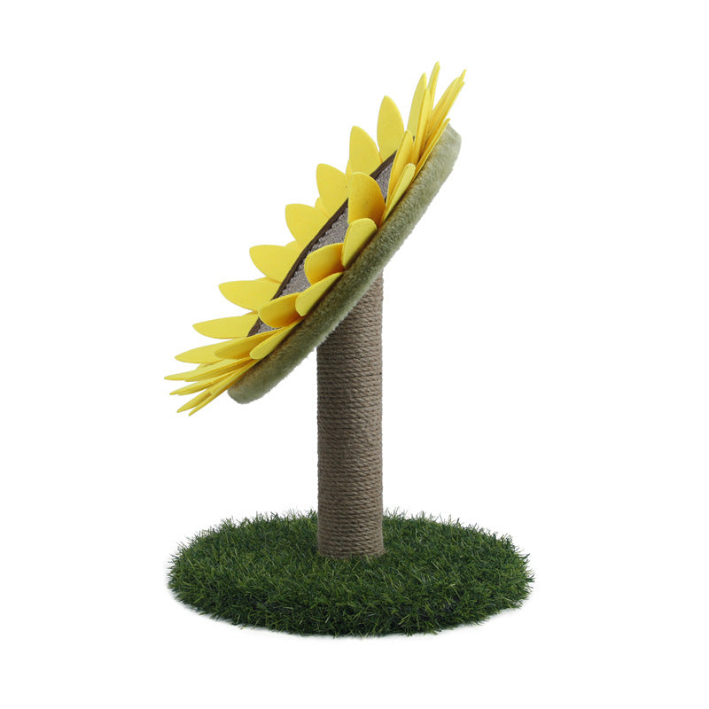 Sisal sunflower scratcher