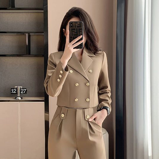 Short Suit Suit Women's Small Spring And Autumn New
