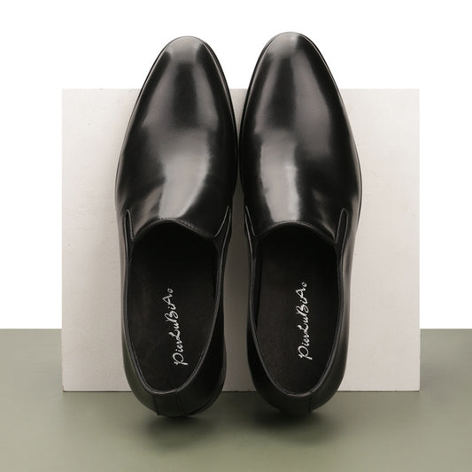 Leather Shoes For Men's Shoes With Hand Painted Leather