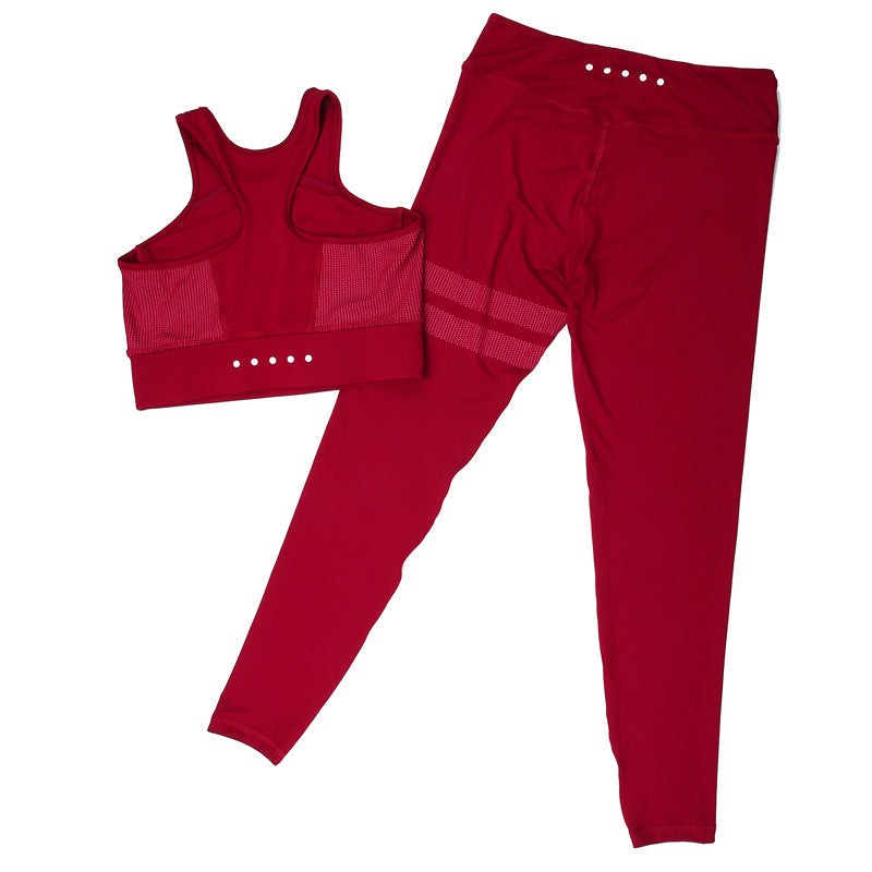 High waist yoga suit