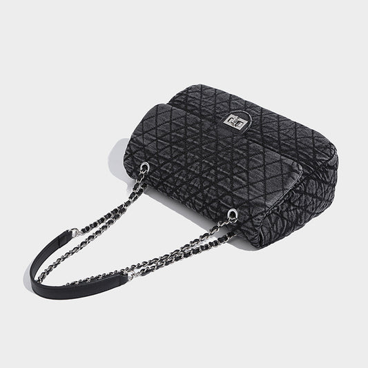 Women's Large-capacity Commuter Underarm Wandering Shoulder Messenger Bag