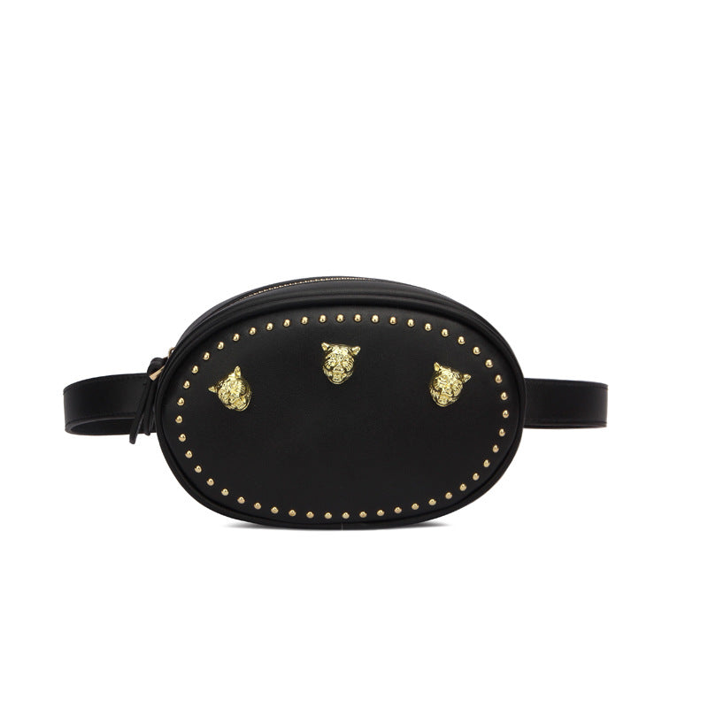 Mobile Phone Tiger Head Pocket Women