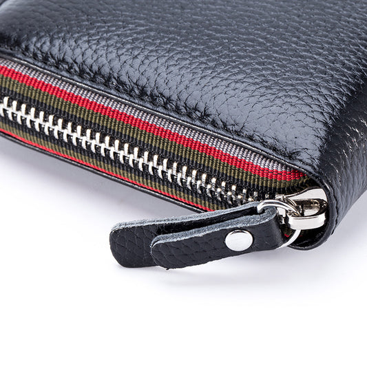 Leather casual wallet