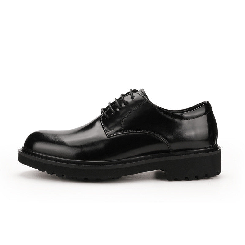 Men's Business Casual Trend All-match Increased Leather Shoes