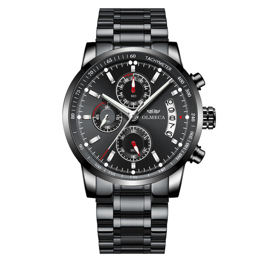 Multifunctional sports men's quartz watch