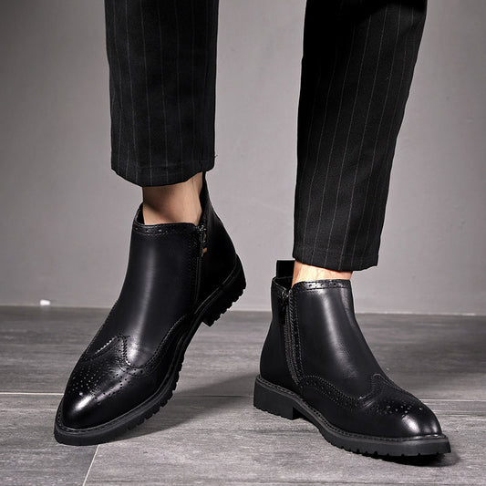 British Carved Business And Leisure Boots