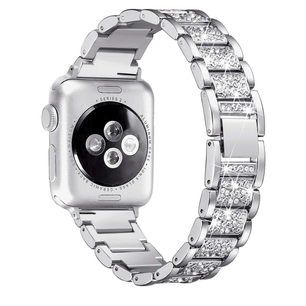 Applicable to smart watch band with diamond