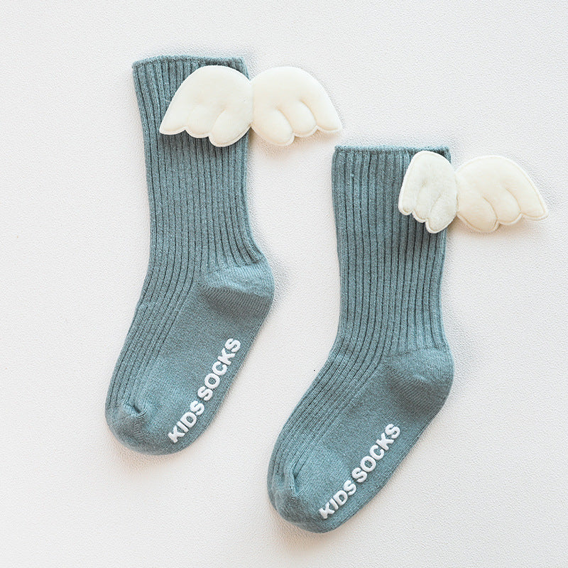 Glue non-slip socks for boys and girls