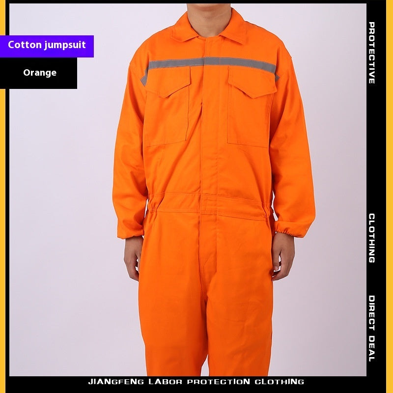 Jumpsuit Overalls Long Sleeve Antifouling Dustproof Tooling