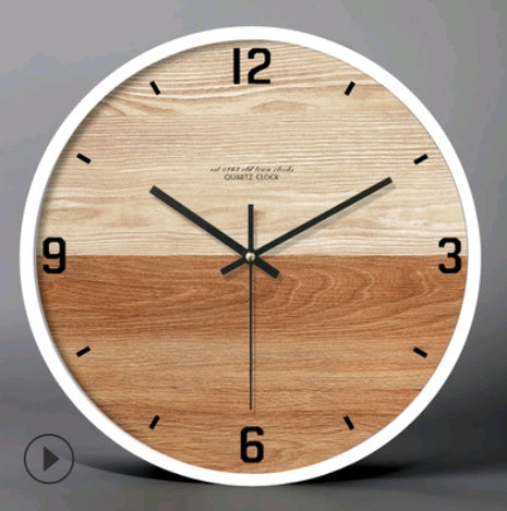 Nordisk vægur stue personlighed kreativ mode moderne minimalistisk ur lydløs hjem soveværelse europæisk kunst ur