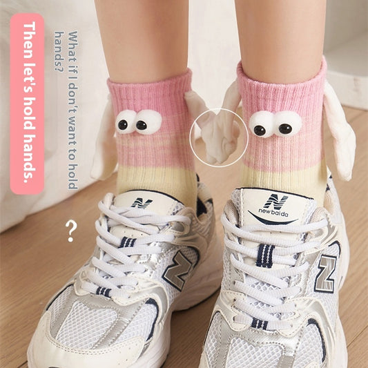 Gradient Color Socks That Pull On The Hand