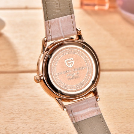 New Pink Band Quartz Women's Watch