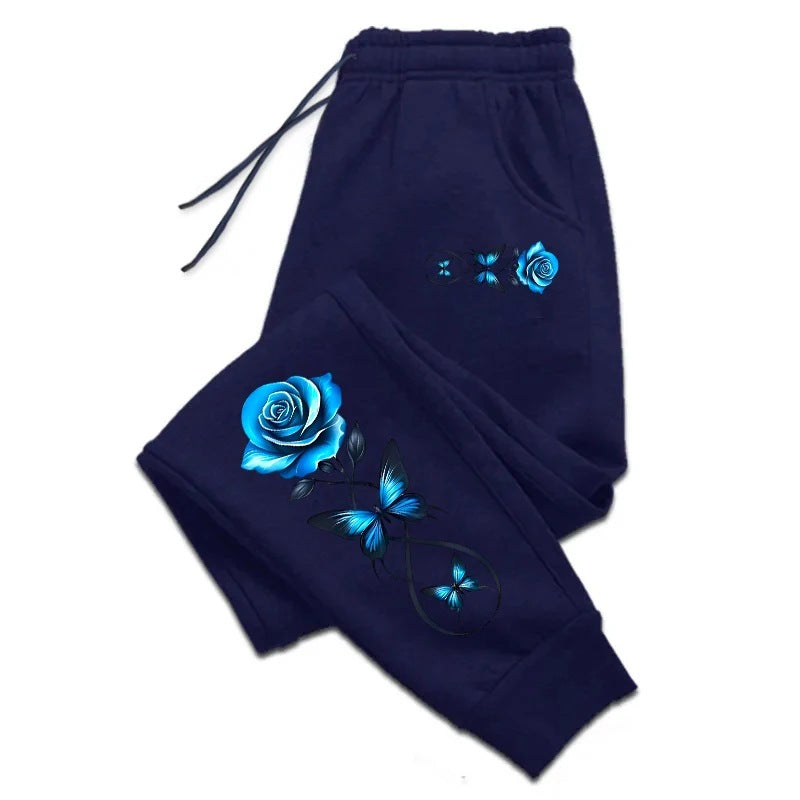 Womens Outdoor Athletic Pants With An Elastic Waistband