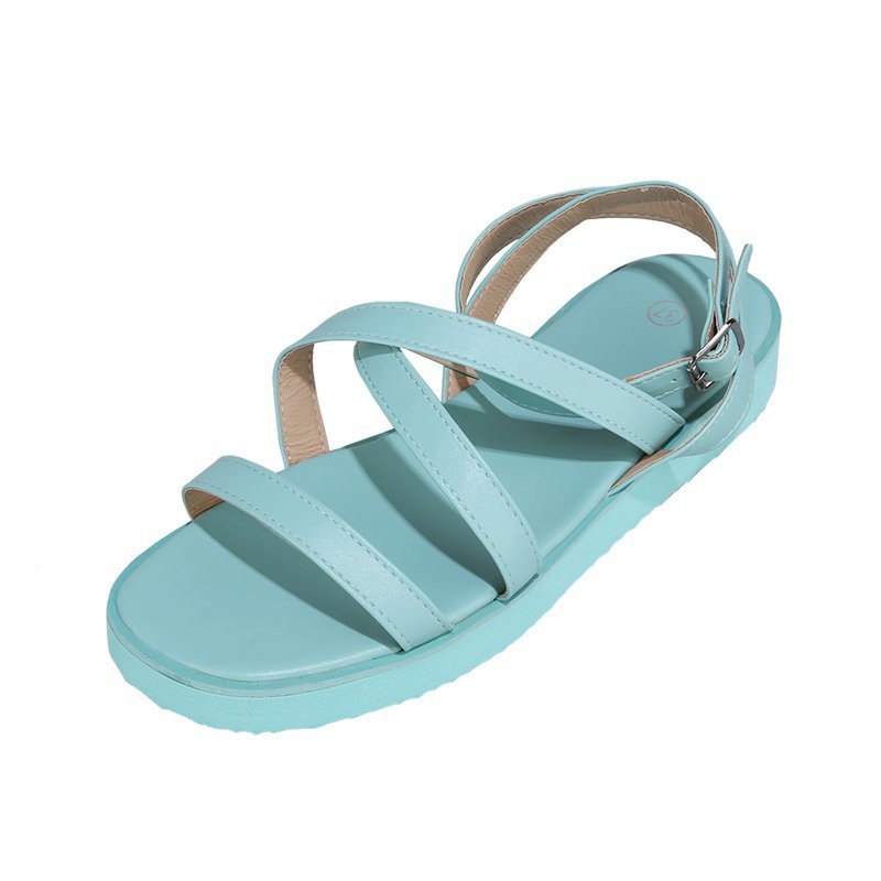 Women's round-toe flat sandals